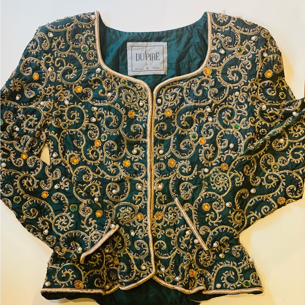 Ysa Dupire Paris green jacket size 38/xs